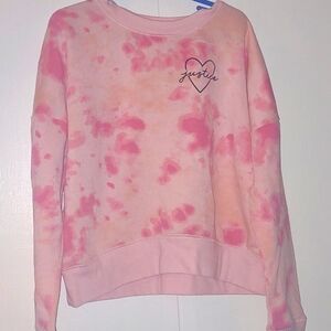 Girls Justice Toe Dye Sweater